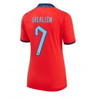 Echipament fotbal Anglia Jack Grealish #7 Tricou Deplasare Mondial 2022 pentru femei maneca scurta